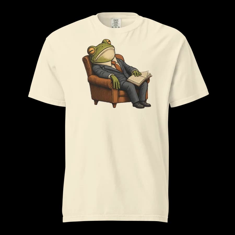 Nap Committee tee in Ivory