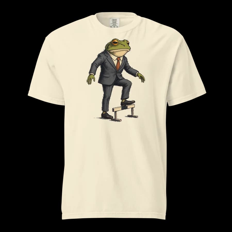 Personal Best tee in Ivory