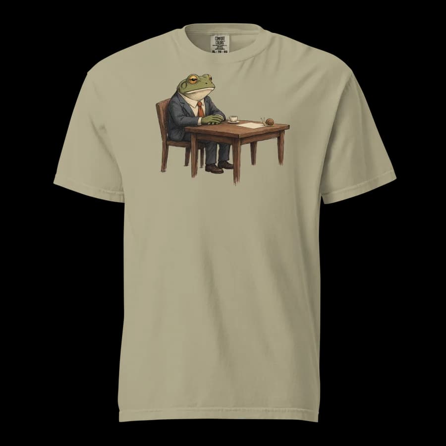 The Small Appointment tee in Khaki