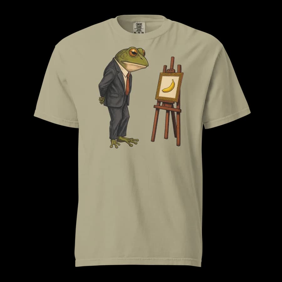 Cultural Enrichment tee in Khaki