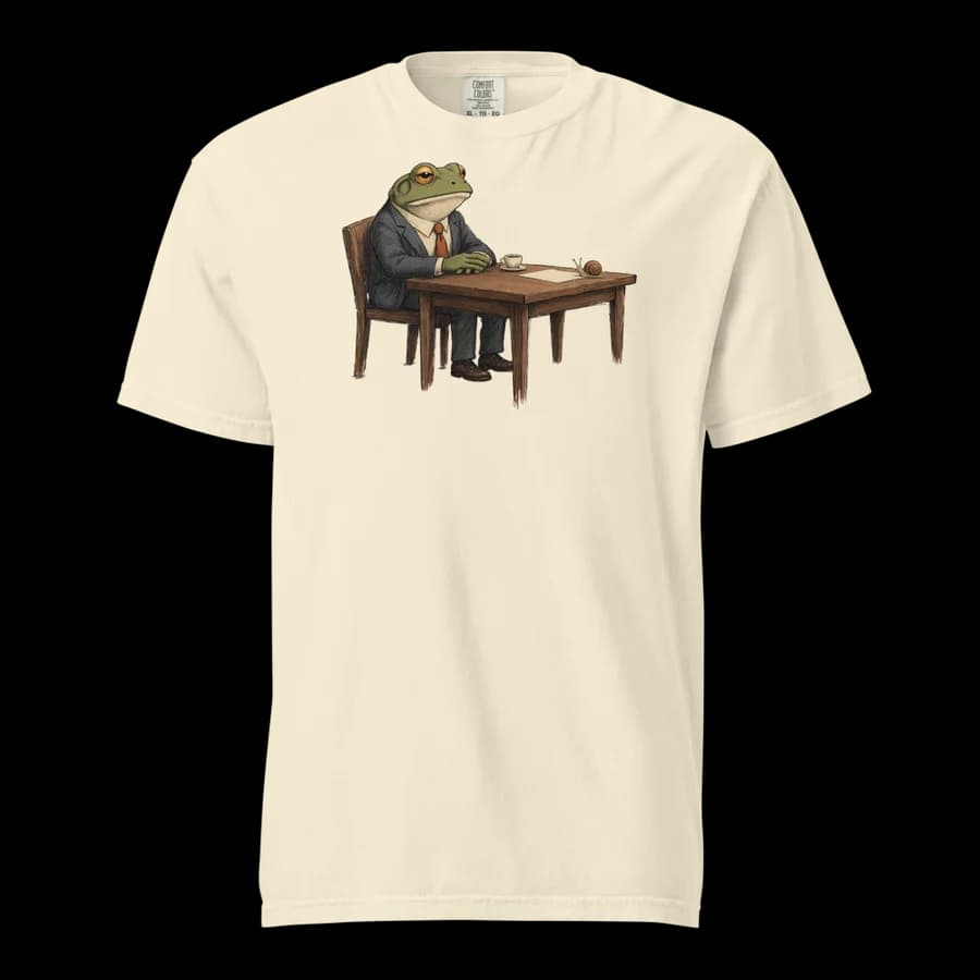 The Small Appointment tee in Ivory