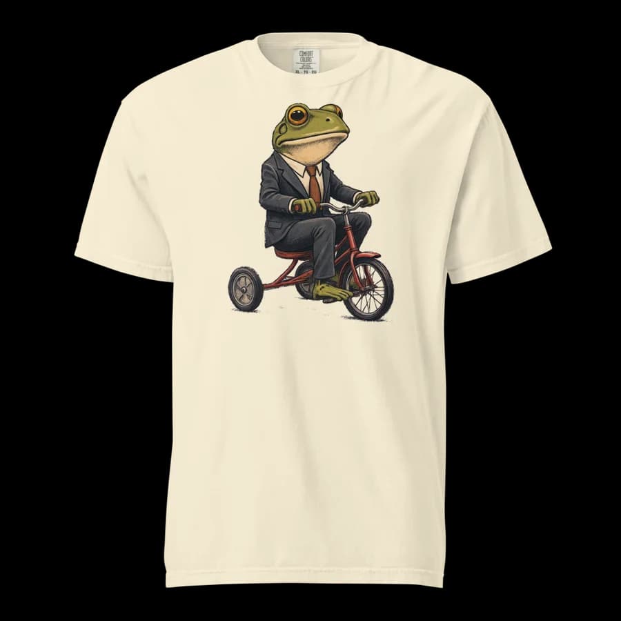 The Scenic Route tee in Ivory