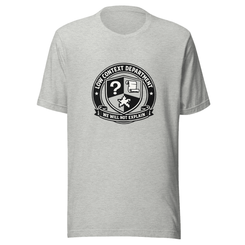 Low Context Department Tee - T-Shirt